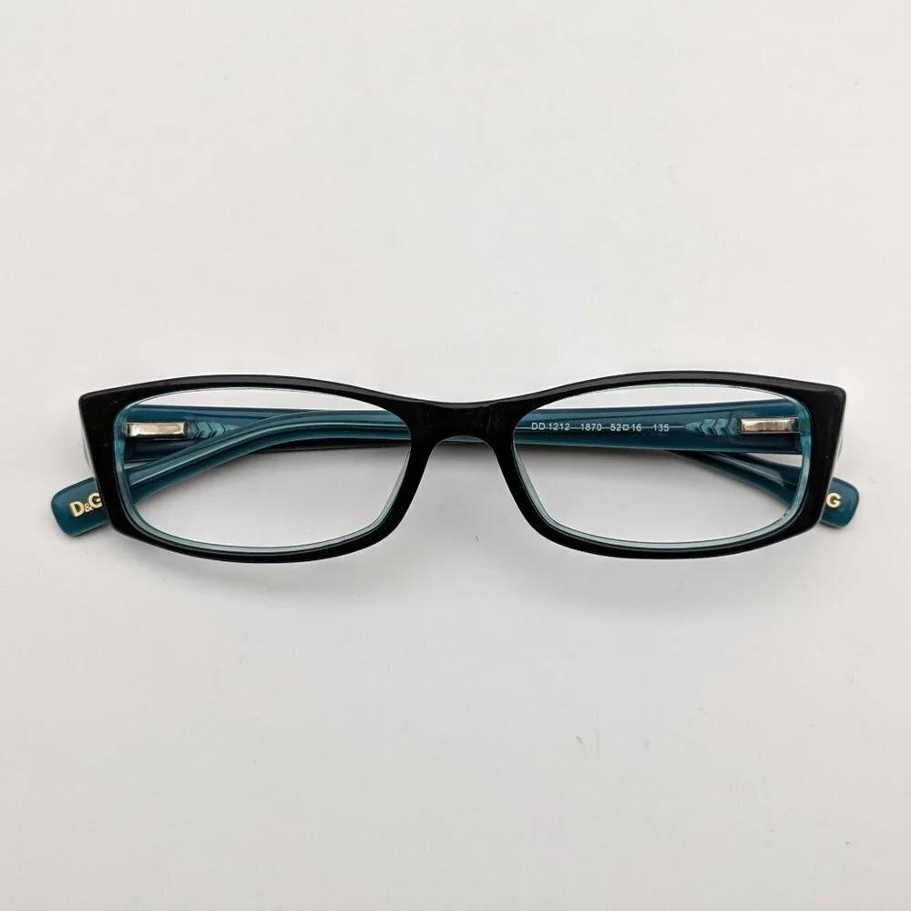 🕶️Dolce & Gabbana DD1212 1870 Eyeglasses 52/16 135 /KAG503🕶️